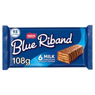 Nestlé Blue Riband Milk Chocolate Bars (6 pack)