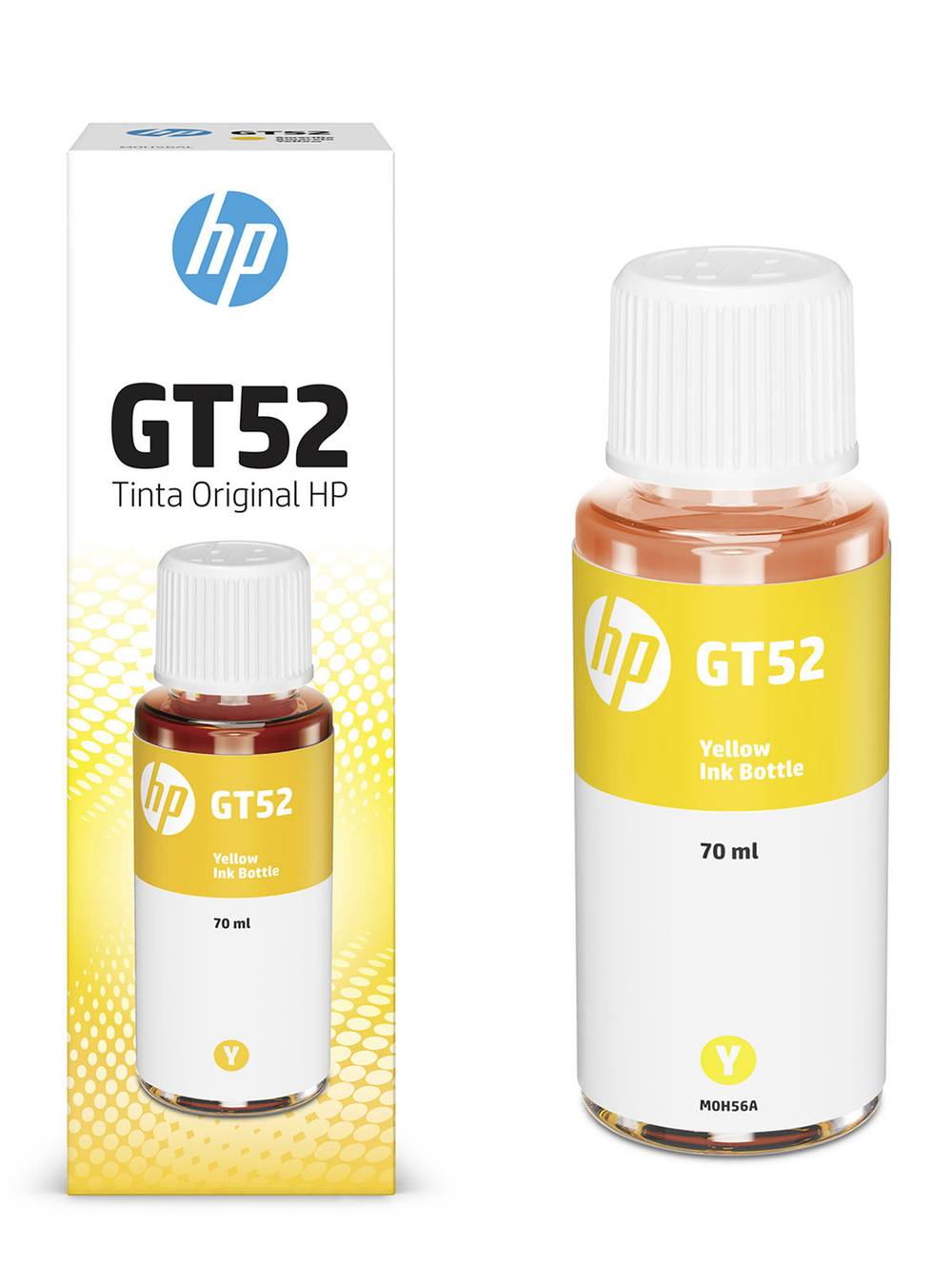 HP · Botella tinta gt52 yellow