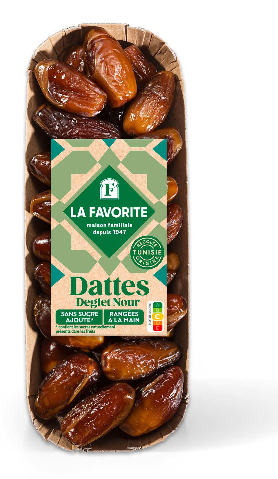 La Favorite - Dattes en ravier deglet nour (250g)