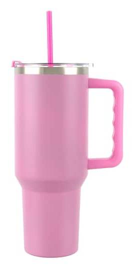 Ashland Stainless Steel Insulated Tumbler 40 oz, Light Pink