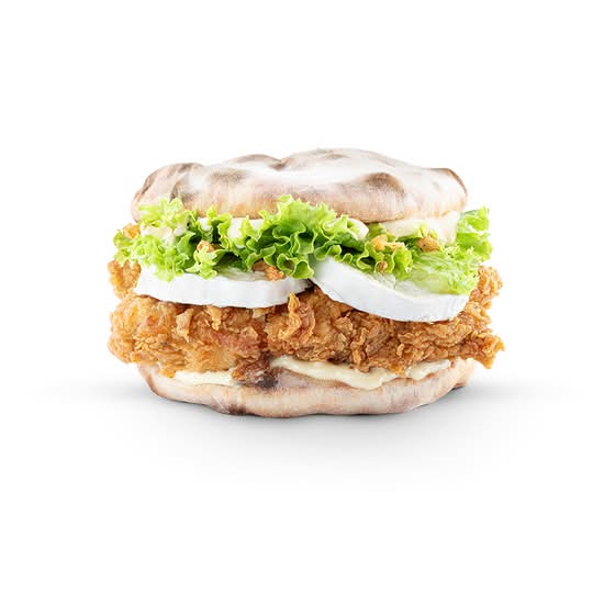 Burger Naan Chèvre Miel