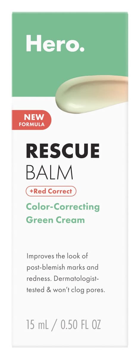 Hero Cosmetics Rescue Balm +Red Correct (0.51 fl oz)