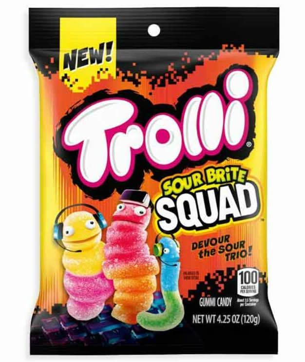 Trolli Sour Brite Squad Gummi Candy 4.25oz