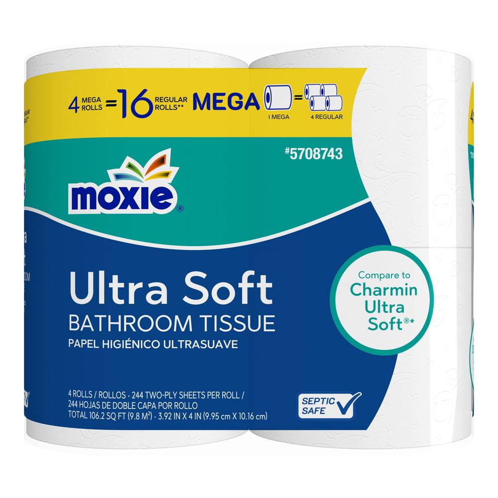 MOXIE 4-Pack 2-ply Toilet Paper | 205172