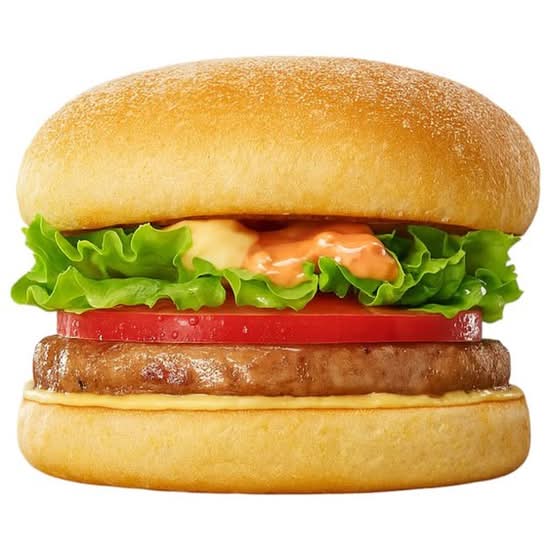 【単品】モーニングマフィン Sausage Muffin with Tomato ＆ Lettuce