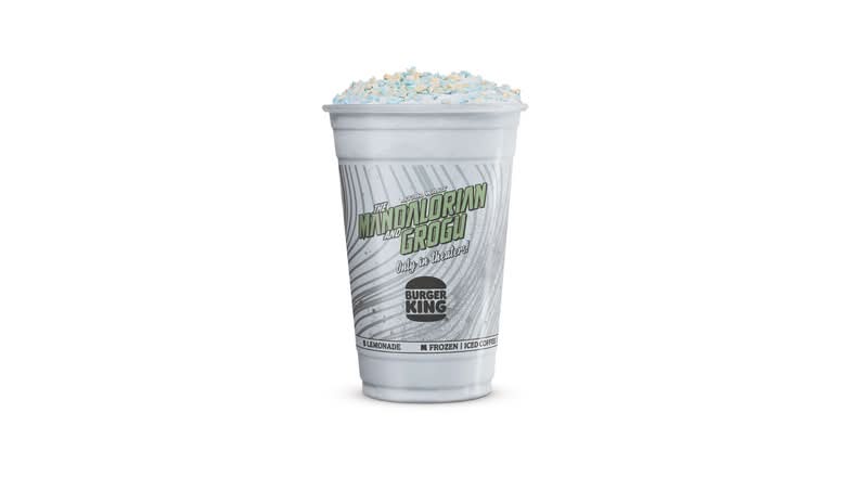 Grogu's Blue Cookie Shake