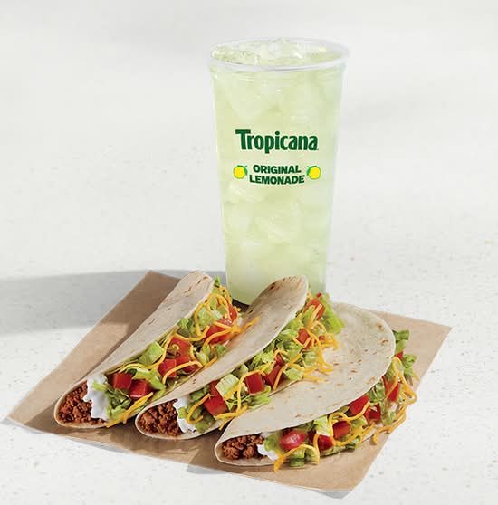 3 Soft Tacos Supreme® Combo