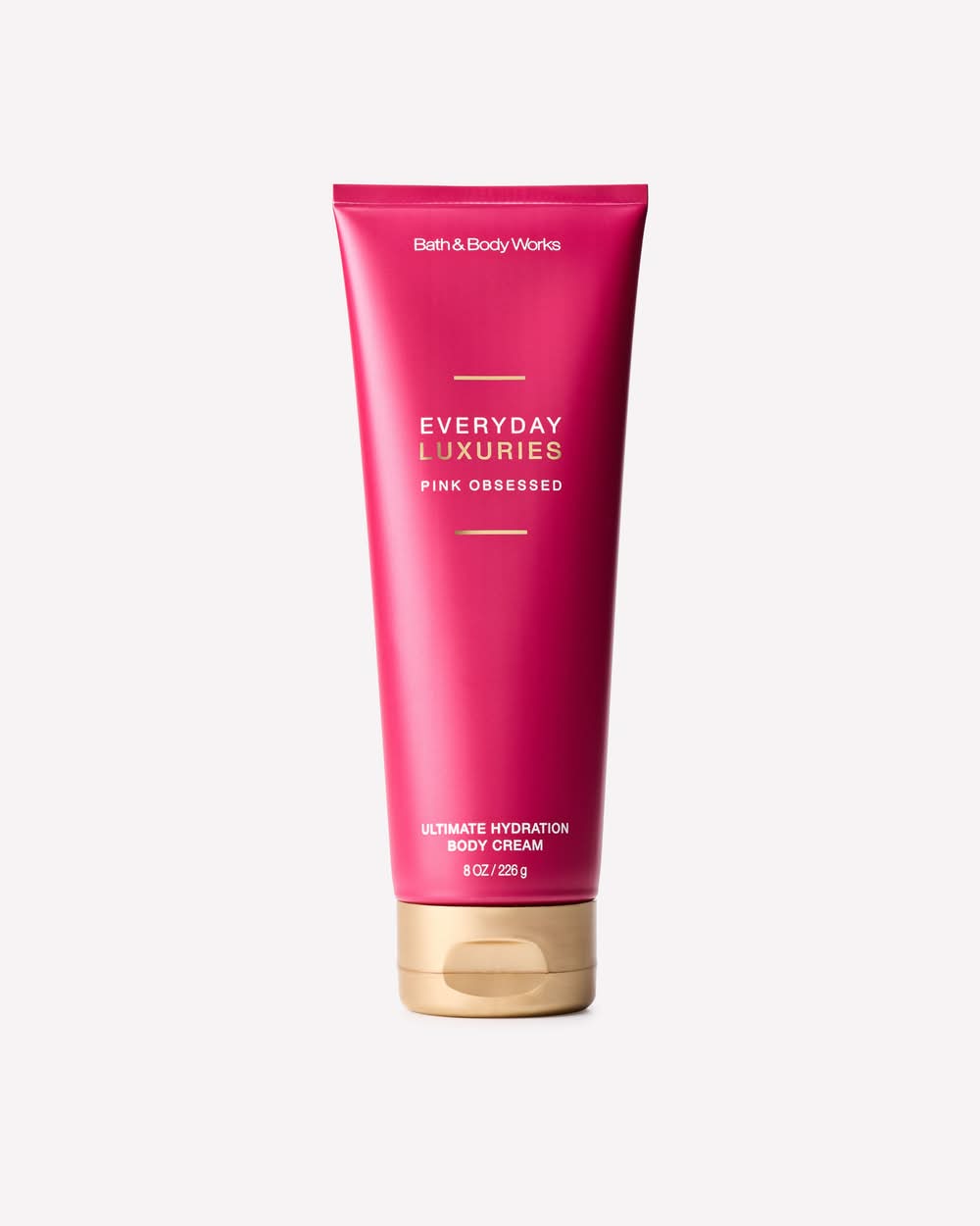 Bath & Body Works Ultimate Hydration Body Cream, Pink Obsessed (8 oz)