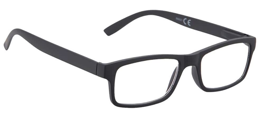 Magnifeye Retro Black Blue Light 1.25 Reading Glasses