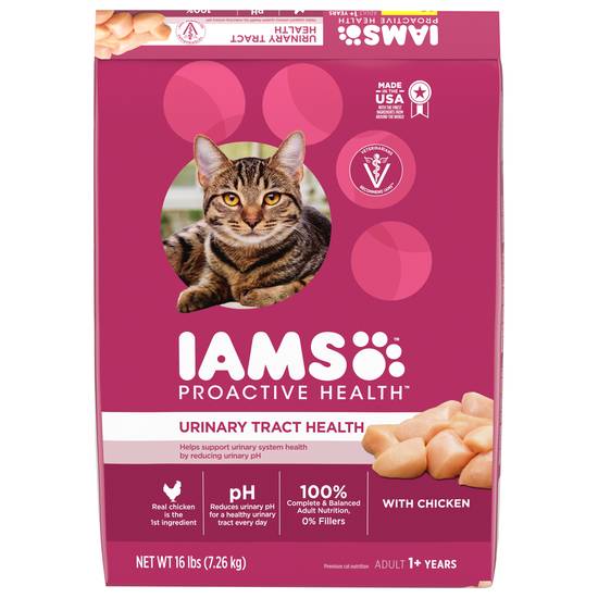 Iams Proactive Health Urinary Tract Health With Chicken Dry Cat Food