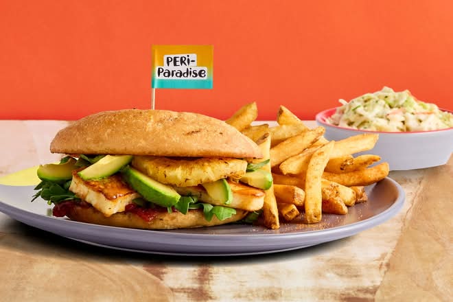 PERi-Paradise Veggie Sandwich