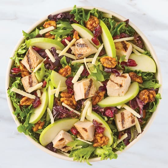 Chicken, Apple, Walnut Salad