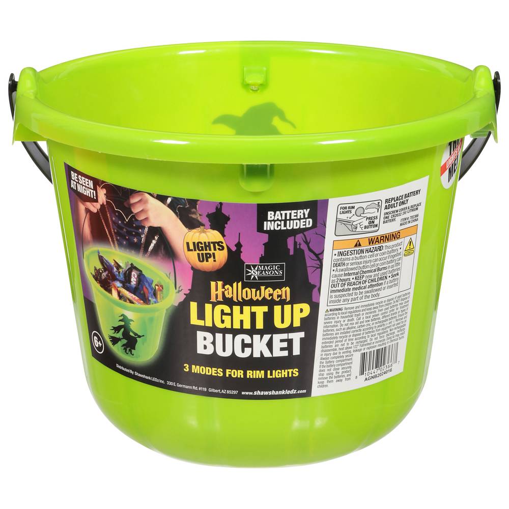 Magic Seasons Light Up Halloween Bucket