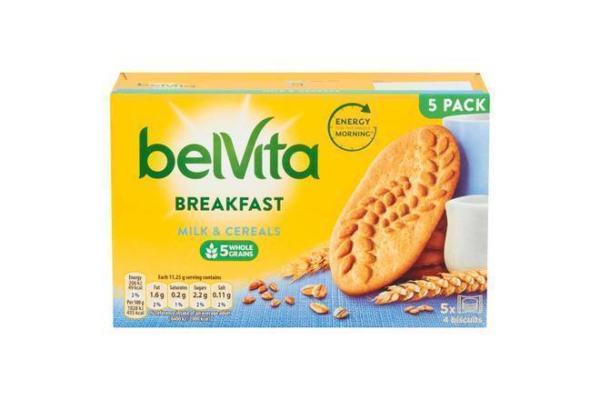 Belvita Breakfast Biscuits Milk & Cereals 5 Packs 225g