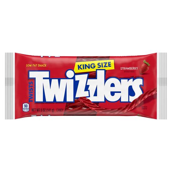 Twizzlers Twists King Size Chewy Candy (strawberry)