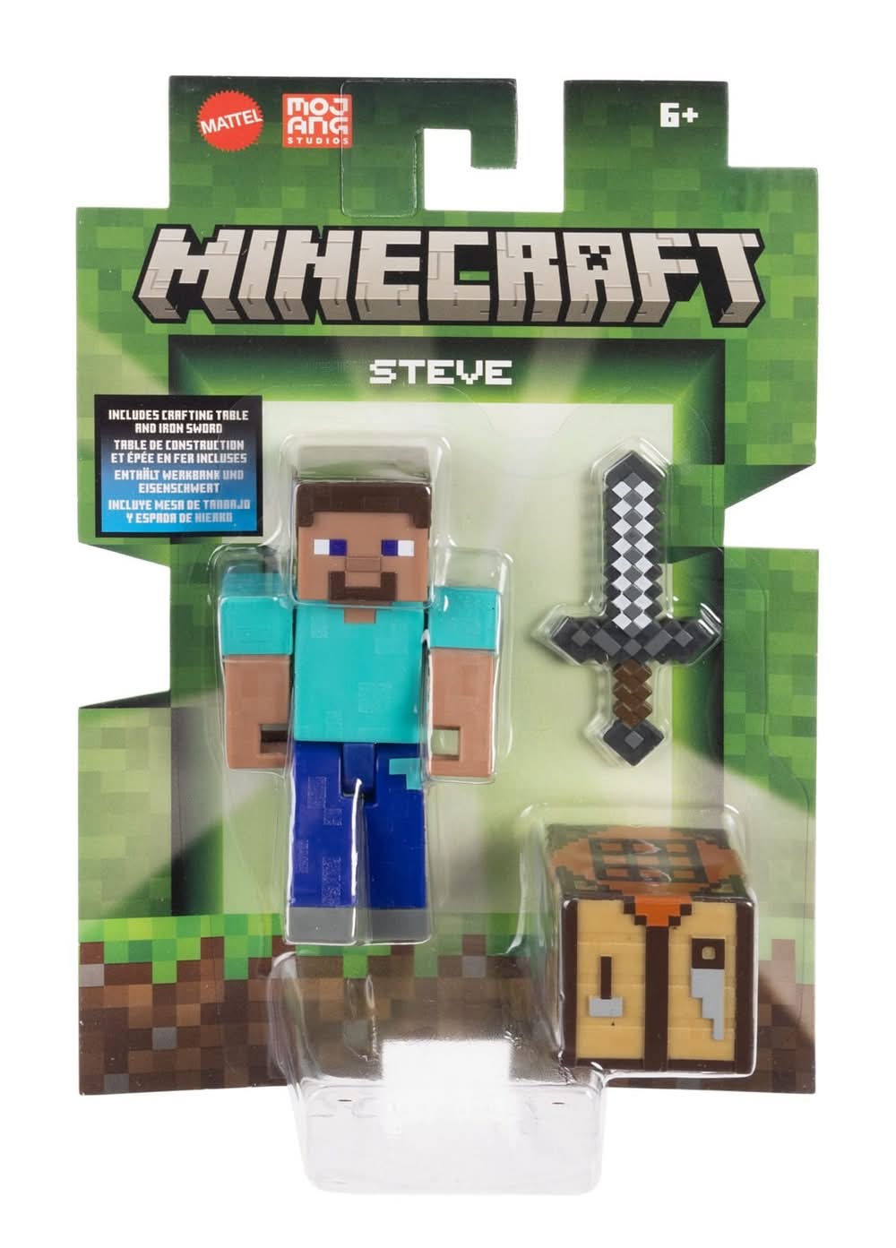 Minecraft 3.25-Inch Figure, Assorted Characters