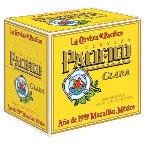Pacifico Clara 12 Pack Bottles