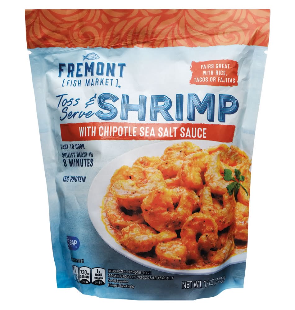 Fremont Fish Market Shrimp With Chipotle Sea Salt Sauce (12 oz)