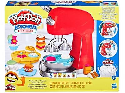 Hasbro Play-Doh Kitchen Creations Magical Mixer Play Set, Assorted Colors (F4718)