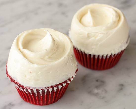 Two Red Velvet Cupcakes to go