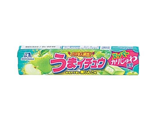 【菓子】森永 うまイチュウ 青りんご味 12粒