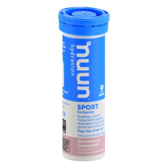 Nuun Sport Hydration Tablets Strawberry Lemonade (55 g)