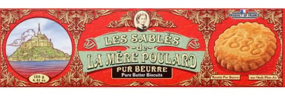La Mere Poulard Sables Pur Beurre Le Paquet De 125 G
