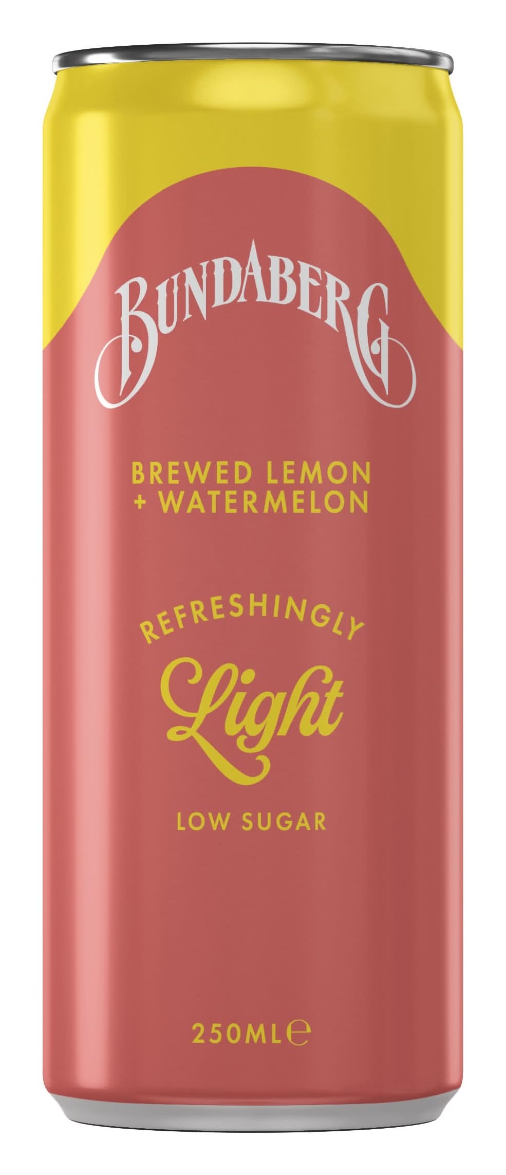 Bundaberg Refreshingly Light Lemon & Watermelon 250ml