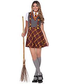 Adult Gryffindor Dress Costume - Harry Potter (Adult Extra Large)