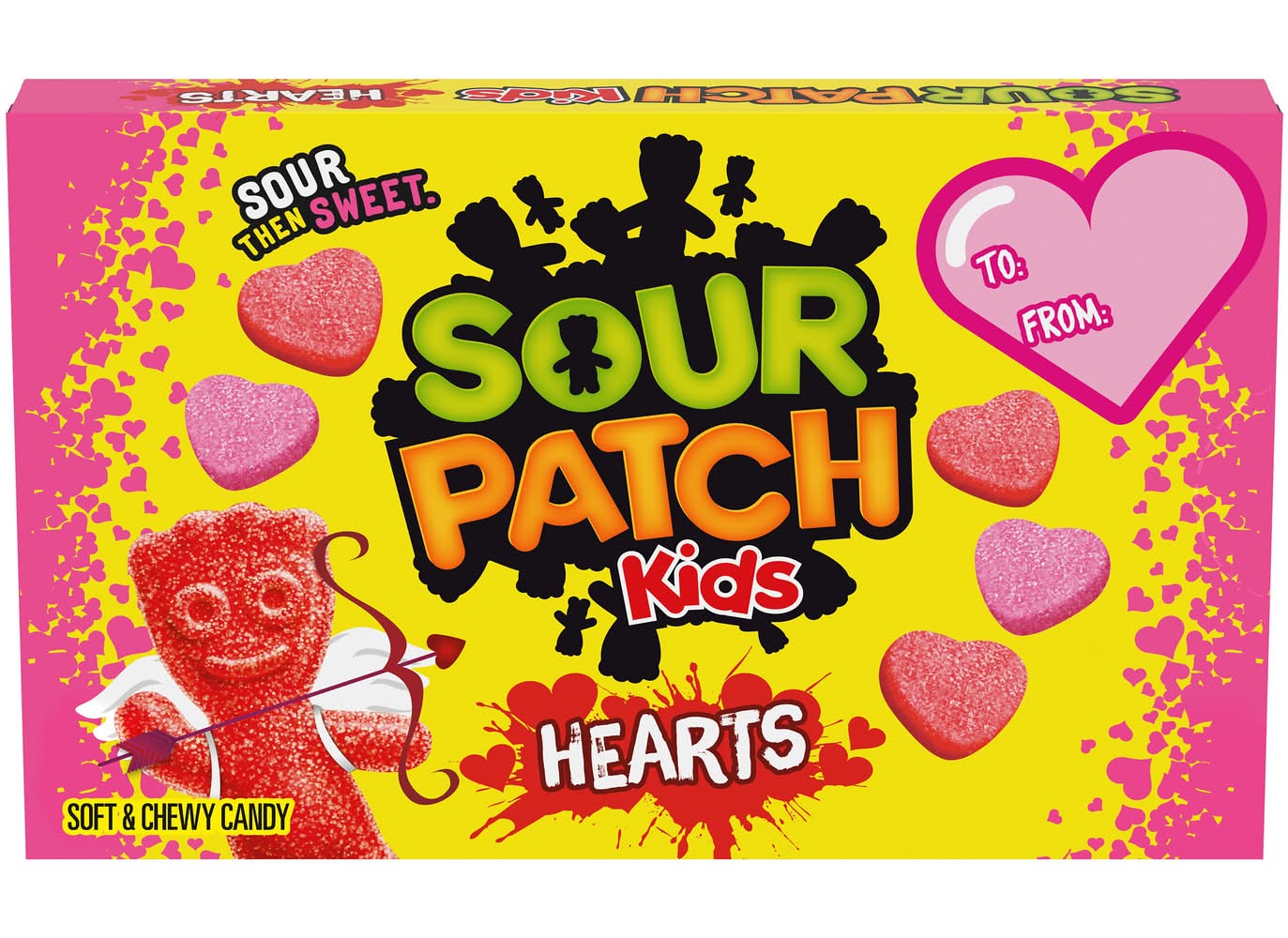 Sour Patch Kids Soft & Chewy Hearts Candy (3.1 oz)