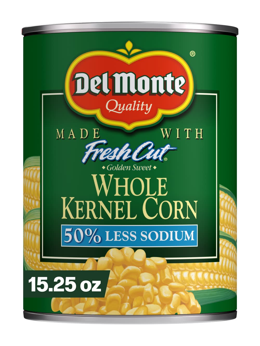 Del Monte Fresh Cut 50% Less Sodium Whole Kernel Corn (15.25 oz)
