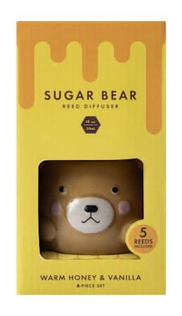 Sugar Bear Reed Diffuser 1oz 3-Piece Set