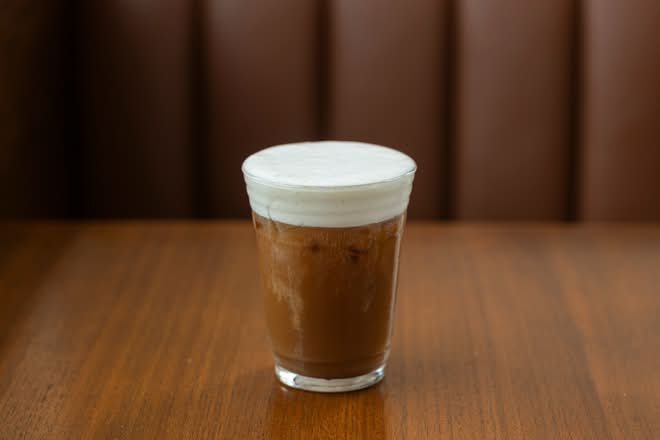Pistachio Chocolate Iced Coffee