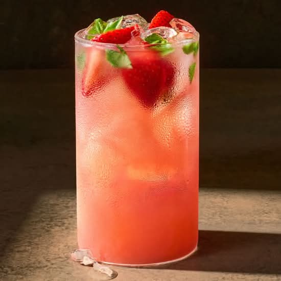 Strawberry Basil Lemonade