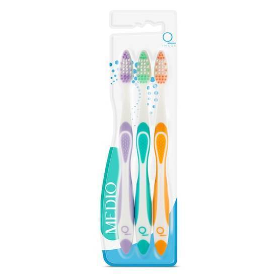 Cepillo dental Medio Imaqe Blister (3 unidades))