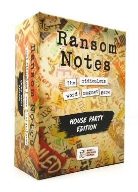 Ransom Notes House Party Edition Board Game