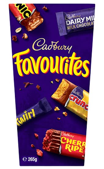 Cadbury Favourites Chocolate Box 265Gg