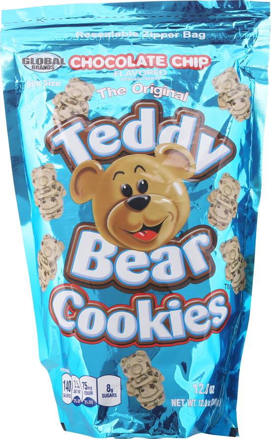 Global Brands Teddy Bear Chocolate Chip Cookies