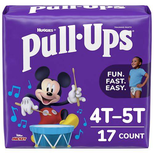 Huggies Pull-Ups Boys' Night-Time Potty Training Pants 4T - 5T - 17.0 ea