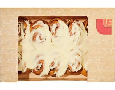Cinnamon Buns With Cream Cheese Icing, 10 Pack 960.0 G