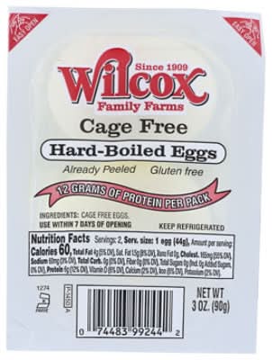 Wilcox Farms Hardboiled Eggs (2.1 oz)