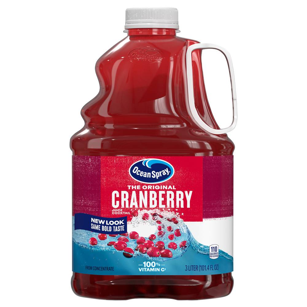 Ocean Spray Original Cranberry Juice Cocktail (3 L)