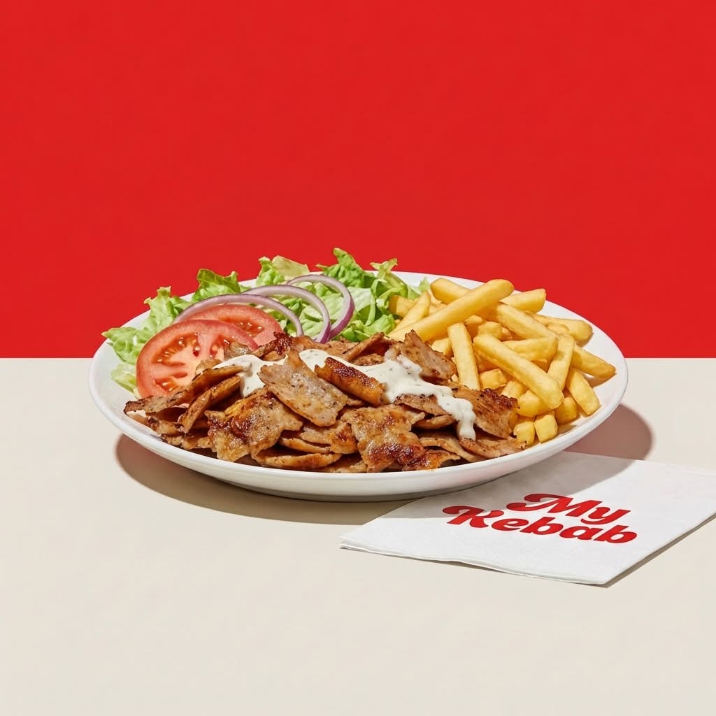 👑🥙 Assiette Kebab (1 viande)