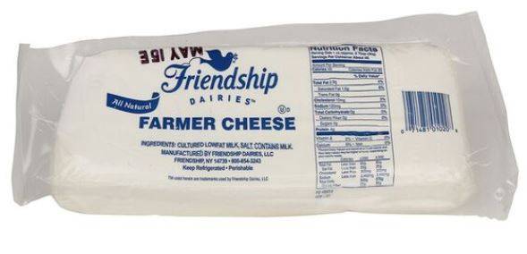 Friendship - Farmer's Cheese - 3 lb pkgs (9 Units per Case)