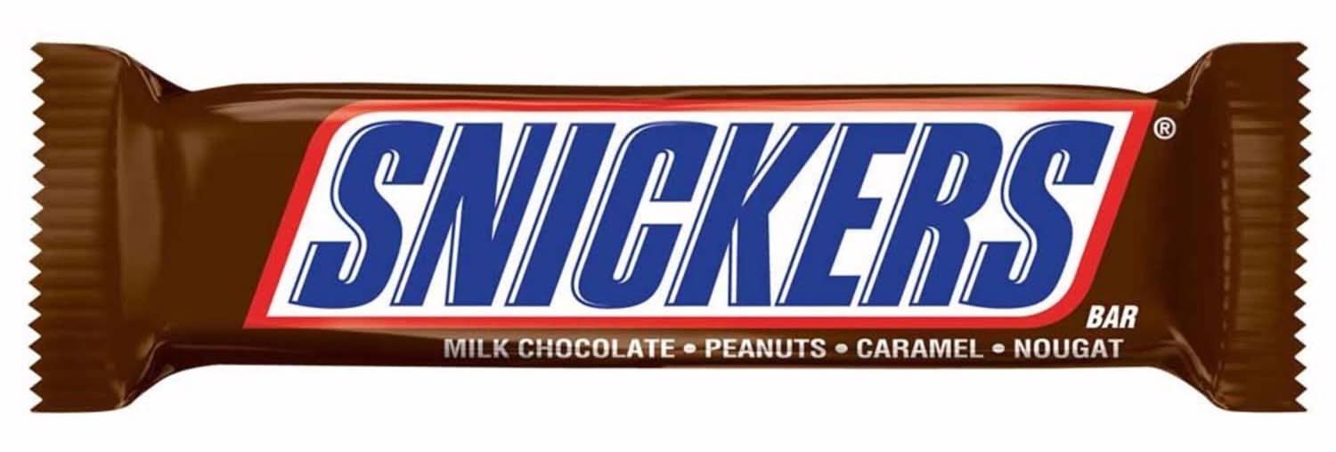 Snickers Milk Chocolate, Peanuts, Caramel And Nougat Candy Bar 1.86 Oz