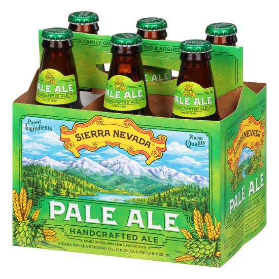 Sierra Nevada Domestic Handcrafted Pale Ale Beer (6 ct, 12 fl oz)