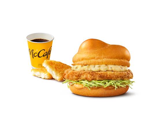 タルタル南蛮チキンタツタ　朝マックセット Tartar Nanban Chicken Tatsuta Breakfast Set