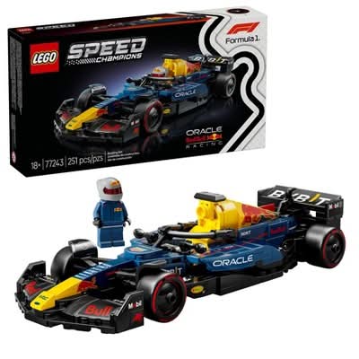LEGO Speed Champions Oracle Red Bull Racing Rb20 F1 Race Car Set 77243 (251 ct)