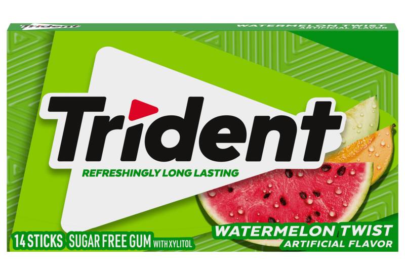 Trident Watermelon Twist Sugar Free 14-Piece