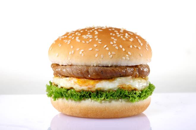 嫩煎里肌蛋堡 Pork Fillet Burger and Egg